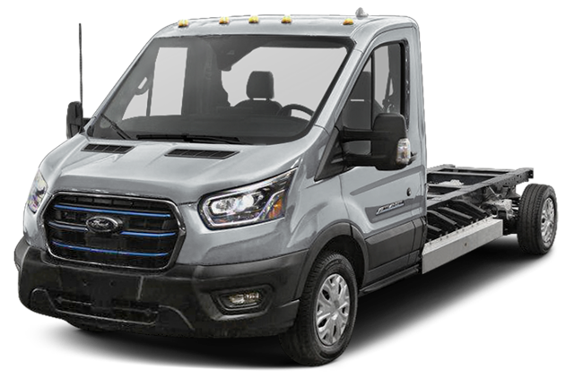 Side profile of Ford Transit Cutaway
