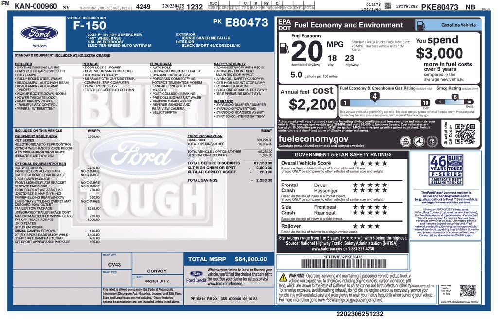 2023 Ford F-150 XLT