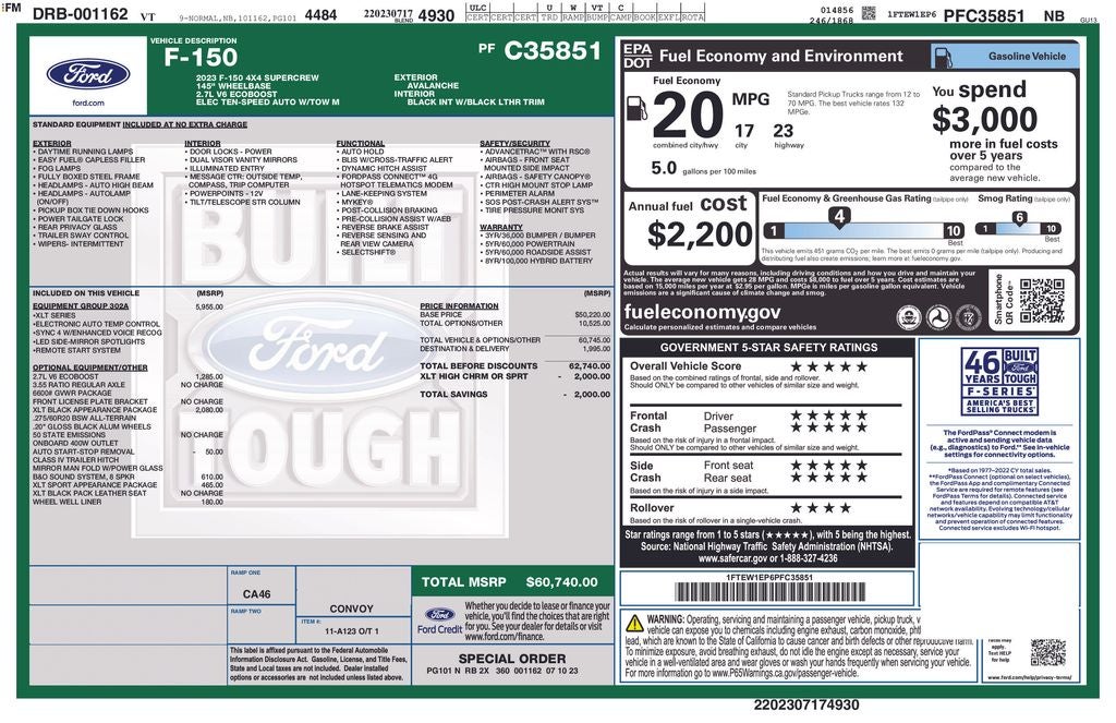 2023 Ford F-150 XLT