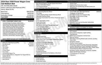 2024 RAM 2500 Power Wagon