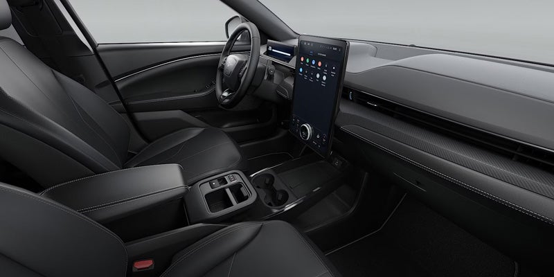 Dashboard and center touchscreen of Ford Mustang Mach-E
