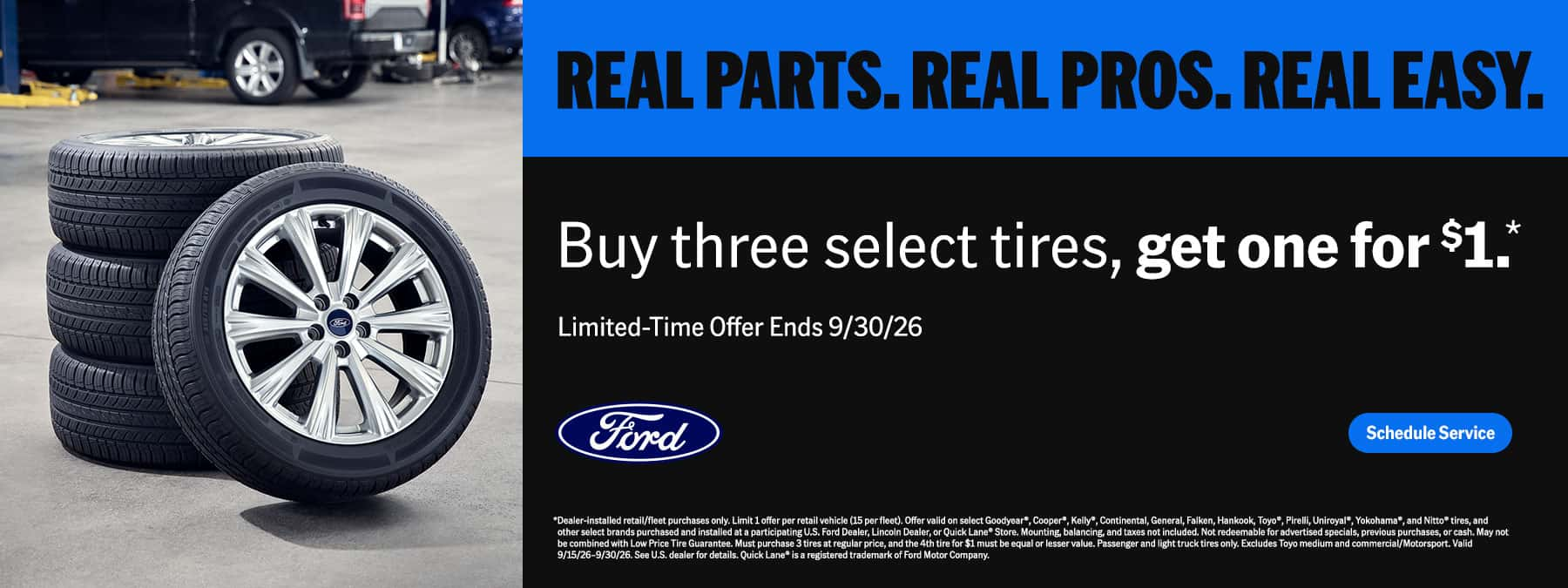 Real Parts. Real Pros. Real Easy at Keller Bros. Ford Lititz in Lititz PA