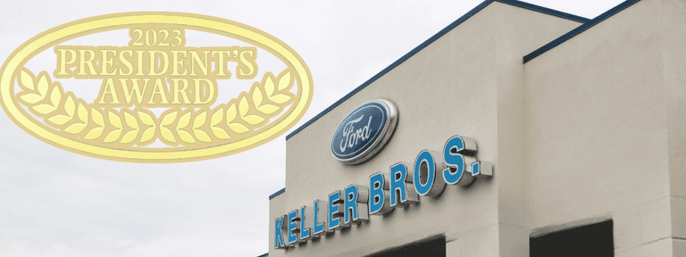 2023 President's Award at Keller Bros. Ford Lititz in Lititz PA