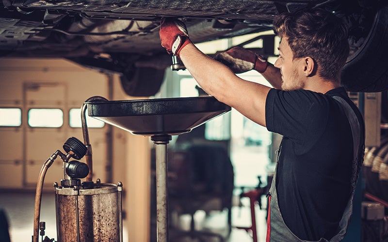 The Works® Package Synthetic Blend Oil Change And More*